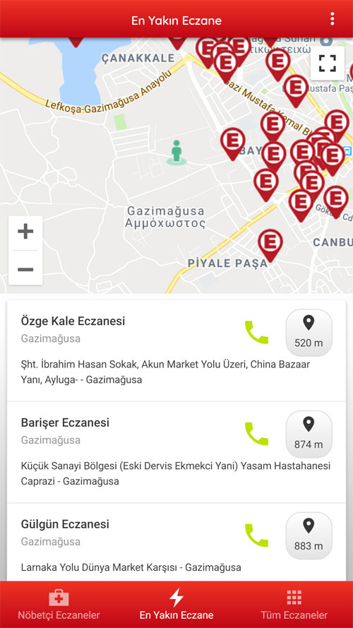 kktc eczane mobile app